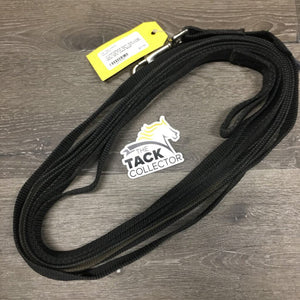 Nylon Web Lunge Line, Loop End *fair, v.torn/frayed slices, dirty, stains