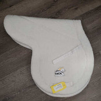 Fleece Fitted Hunter Saddle Pad *vgc, mnr hair, dirt, clumpy, stains
