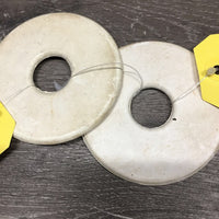 Pr Rubber Bit Guards *gc, stains, dirt?residue
