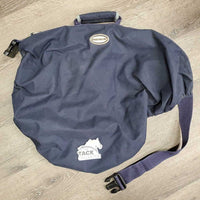 Hvy Fleece Lined Saddle Cover *No Shoulder Strap, gc, dirty, dusty, hairy, stains, faded?