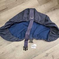 Hvy Fleece Lined Saddle Cover *No Shoulder Strap, gc, dirty, dusty, hairy, stains, faded?