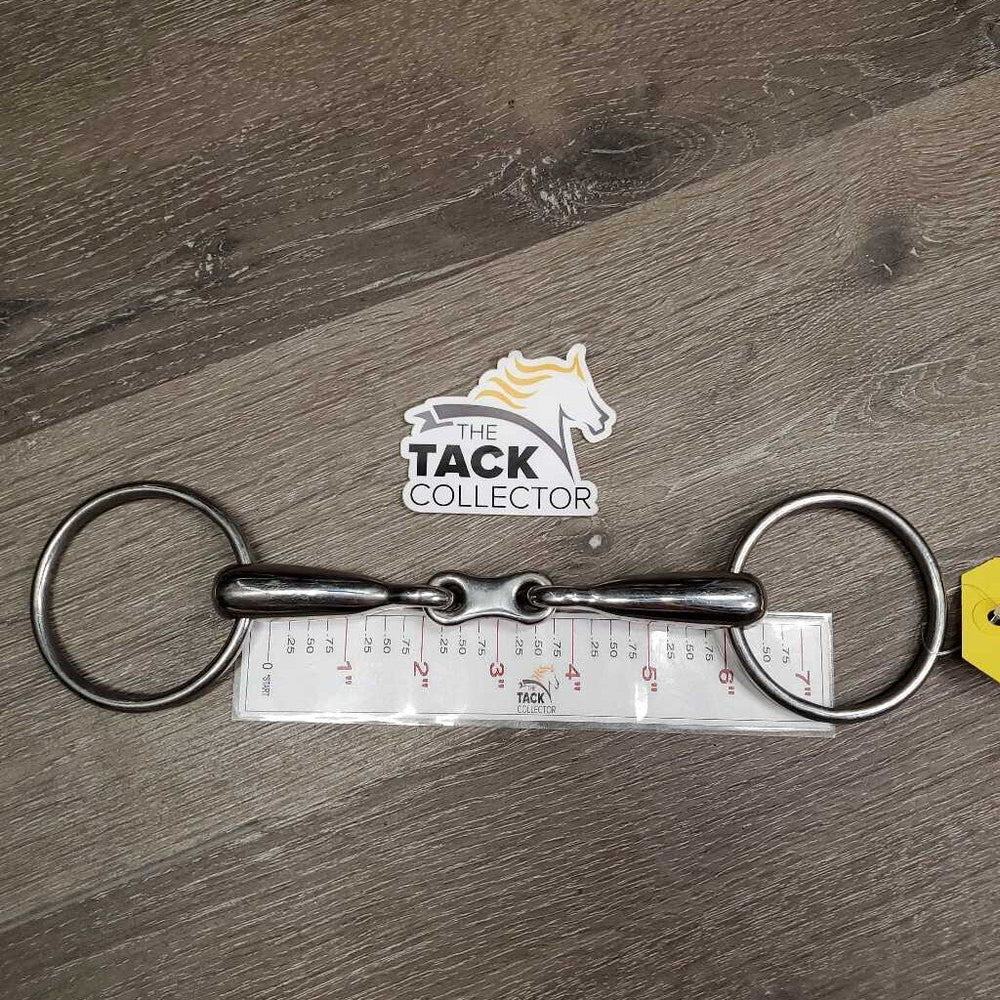 Thick Hvy French Link Loose Ring, flat center bar *xc/vgc, clean, scratches, scuffs