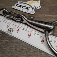 Thick Hvy French Link Loose Ring, flat center bar *xc/vgc, clean, scratches, scuffs
