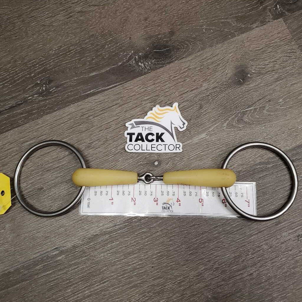 Loose Ring Snaffle Bit *gc/fair, chewed, rough, discolored