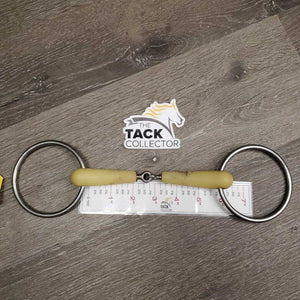 Loose Ring Snaffle Bit *gc/fair, chewed, rough, discolored