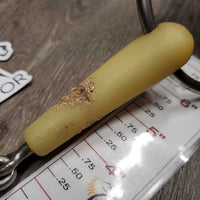 Loose Ring Snaffle Bit *gc/fair, chewed, rough, discolored
