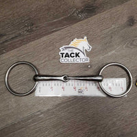 Hvy Med Loose Ring Snaffle Bit *vgc, clean, mnr stains, scuffs & residue
