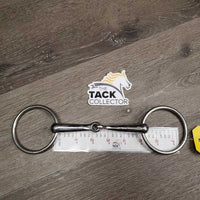 Hvy Med Loose Ring Snaffle Bit *vgc, clean, mnr stains, scuffs & residue
