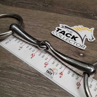 Hvy Med Loose Ring Snaffle Bit *vgc, clean, mnr stains, scuffs & residue
