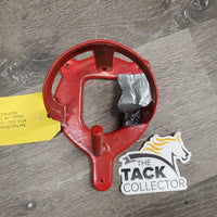 Wall Mount Bridle Rack *gc, tape, chipped & cracked
