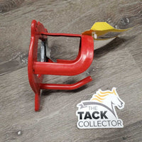 Wall Mount Bridle Rack *gc, tape, chipped & cracked
