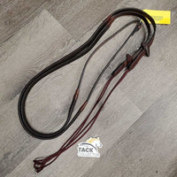 Rubber Reins, Nylon Gag Cheek ends, 1 Buckle *like new, missing 1 buckle?
