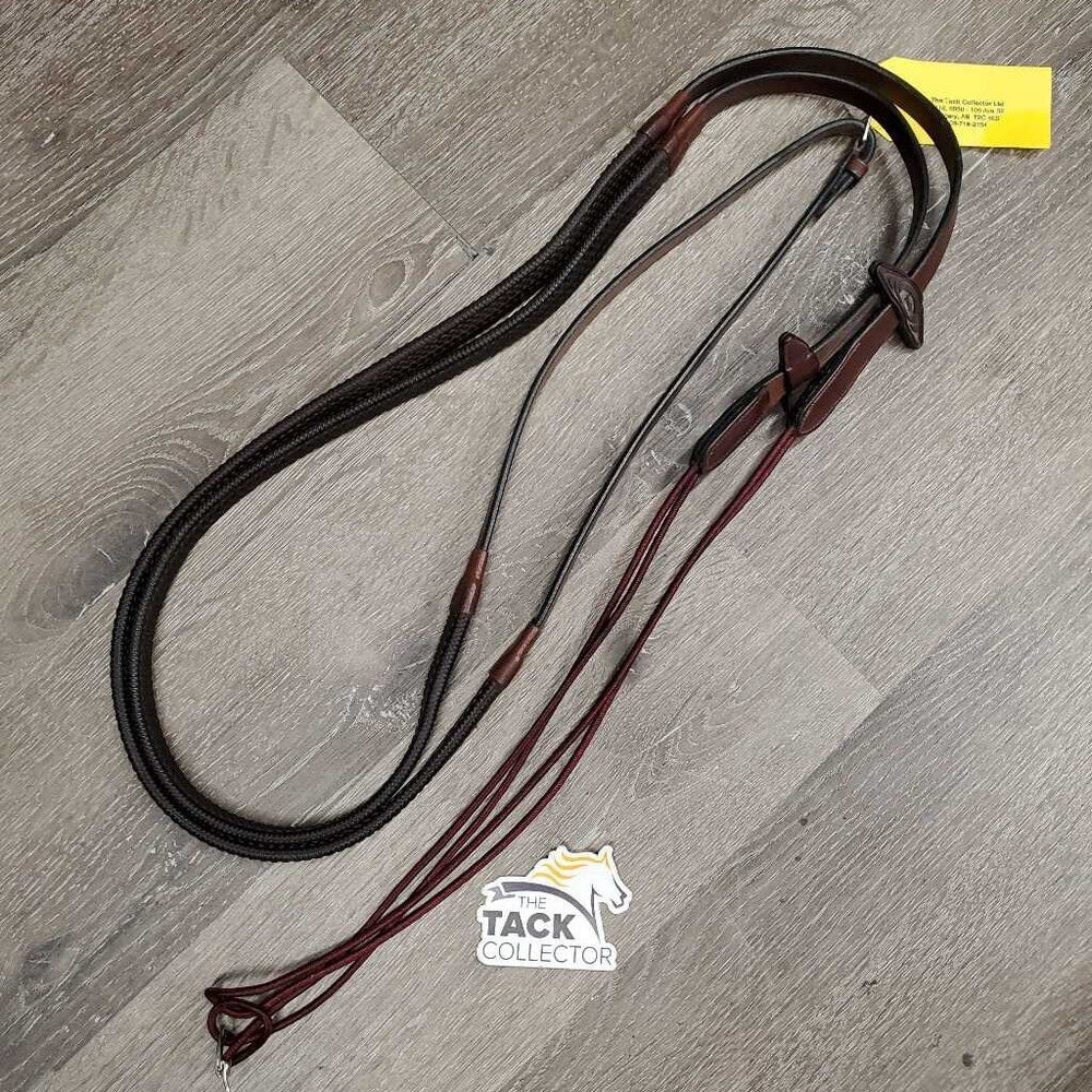 Rubber Reins, Nylon Gag Cheek ends, 1 Buckle *like new, missing 1 buckle?