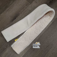 Fleece Quilt Girth Cover *xc/like new, clean, mnr hair & dirt?stain, older