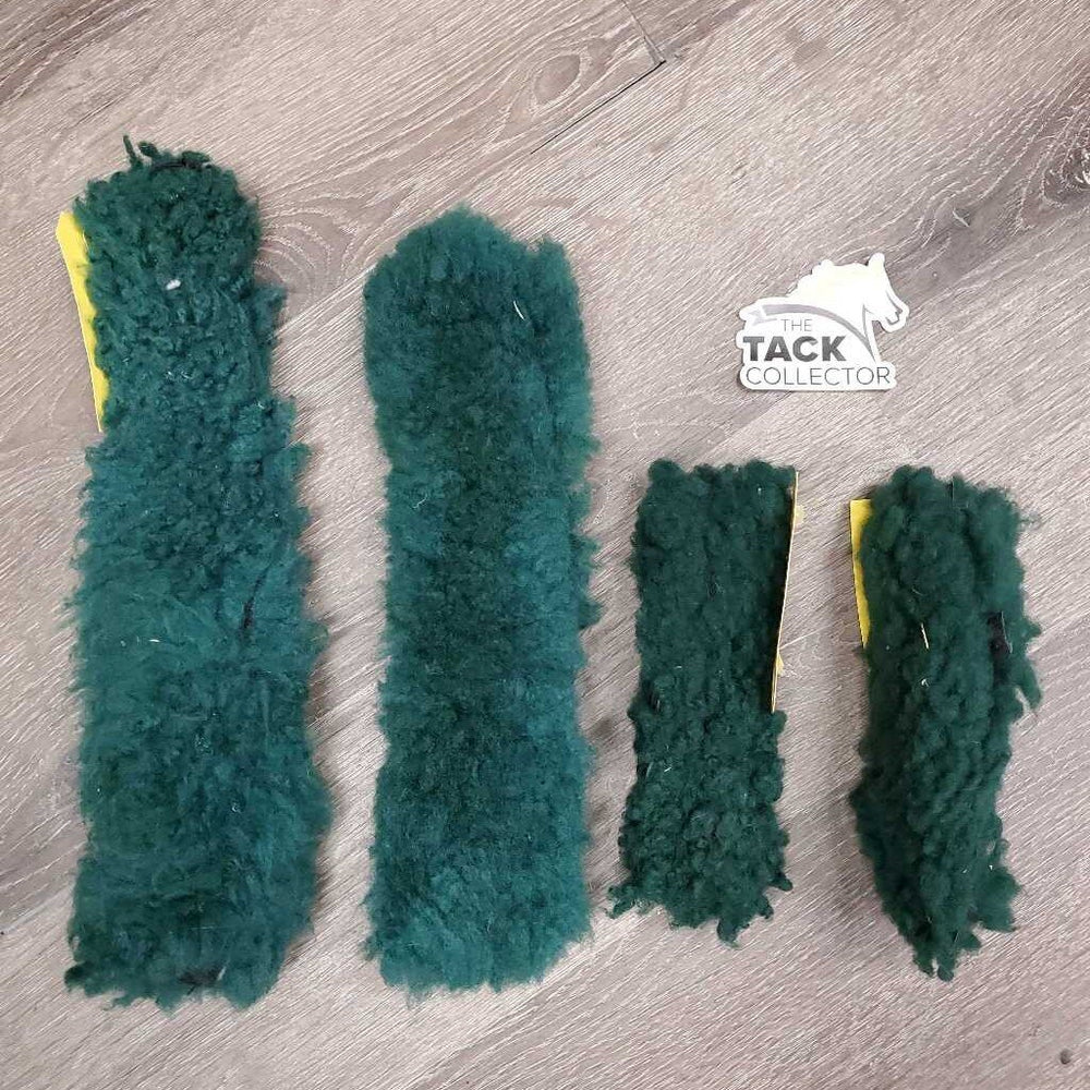 4 Thick/Long Halter Fuzzies *vgc, clean, clumpy, faded, mnr hair