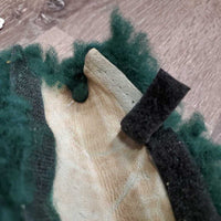 4 Thick/Long Halter Fuzzies *vgc, clean, clumpy, faded, mnr hair
