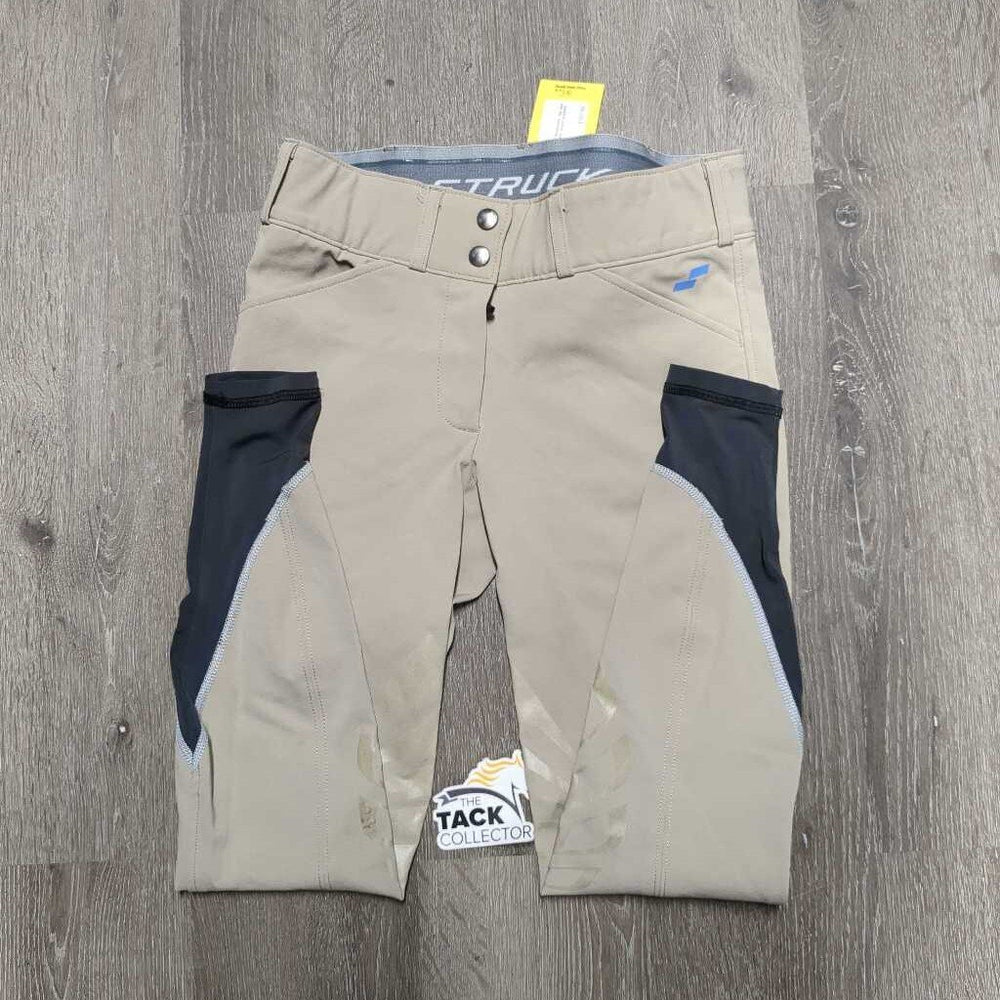 Euroseat Breeches *xc, mnr knee rubs & stains, seam puckers