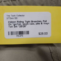 Riding Tight Breeches, Pull On *gc/fair, seam rubs, pills & frays
