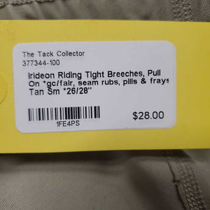 Riding Tight Breeches, Pull On *gc/fair, seam rubs, pills & frays