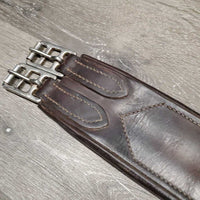 Padded Girth, x1 els *gc/fair, rough creases, clean & film/residue, older, broken elastic edge, stain
