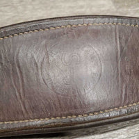 Padded Girth, x1 els *gc/fair, rough creases, clean & film/residue, older, broken elastic edge, stain
