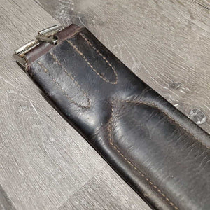 Padded Girth, x1 els *gc/fair, rough creases, clean & film/residue, older, broken elastic edge, stain