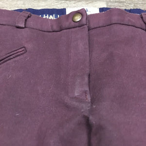 Full Seat Hvy Cotton Breeches *gc, dirt, hair, puckers, older, faded, stains?
