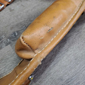 Cotton Web Lungeing Surcingle, Girth *fair, missing D Ring, torn edges, slices, stains, rough, older