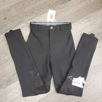 JUNIORS Ribbed Jodphurs, 2 elastics *vgc, mnr hair, puckered knees
