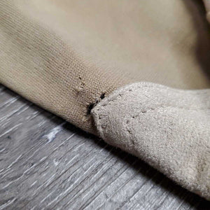 BOYS Hvy Cotton Breeches *gc, knee hole, knee puckers, mnr faded, seam puckeres, older?