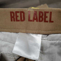 BOYS Hvy Cotton Breeches *gc, knee hole, knee puckers, mnr faded, seam puckeres, older?