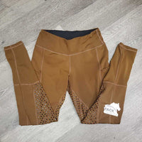 Sticky Full Seat Lined Riding Tight Breeches, Pull on, 2 Thigh Pockets *xc