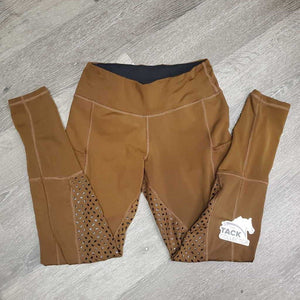 Sticky Full Seat Lined Riding Tight Breeches, Pull on, 2 Thigh Pockets *xc