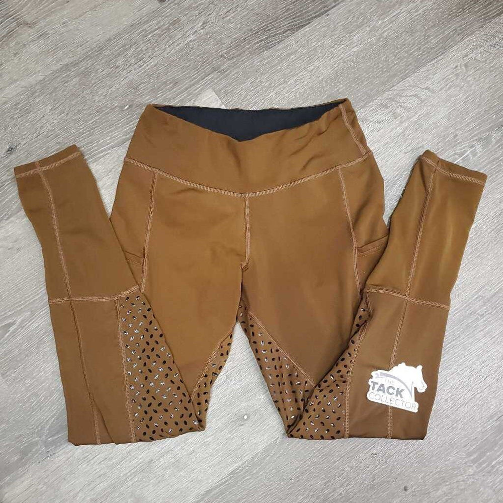 Sticky Full Seat Lined Riding Tight Breeches, Pull on, 2 Thigh Pockets *xc