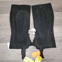Suede Half Chaps, bag *new
