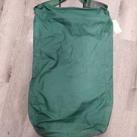 Hanging Halter/Bridle Bag, 3 inner hooks, Shoulder Strap *gc, mnr dirt/dust, older, scratches, scrapes
