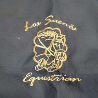 Hvy Cordura Leg Wraps & Quilt Hanging Bandage Stall Bag, Mesh Pockets "Los Suenos Equestrian" *vgc/xc, clean, mnr dirt?stains
