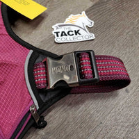 Hvy Nylon & Mesh Reflective Waste Bag Dog Harness *vgc, clean, v.hairy
