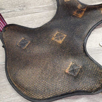 Hvy Nylon & Mesh Reflective Waste Bag Dog Harness *vgc, clean, v.hairy
