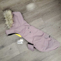 "Karter' Winter Dog Coat, hood *vgc, clean, mnr hair
