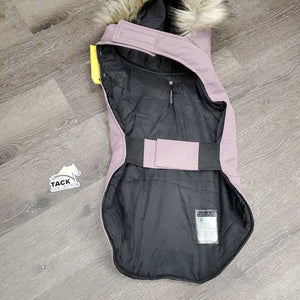 "Karter' Winter Dog Coat, hood *vgc, clean, mnr hair