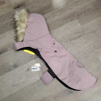 "Karter' Winter Dog Coat, hood *vgc, clean, mnr hair