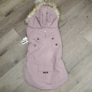 "Karter' Winter Dog Coat, hood *vgc, clean, mnr hair