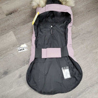 "Karter' Winter Dog Coat, hood *vgc, clean, mnr hair
