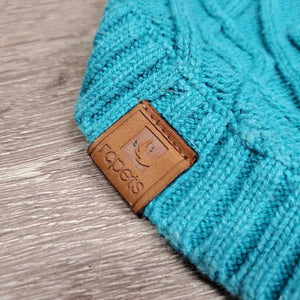 v.Soft Cotton Cable Knit Dog Sweater *xc/vgc, mnr hair, pilly