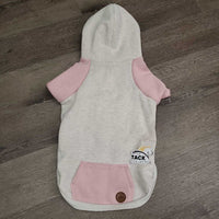 Dog Sweatshirt Hoodie *vgc, mnr hair & stains, curled/folded cuffs