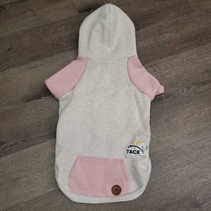 Dog Sweatshirt Hoodie *vgc, mnr hair & stains, curled/folded cuffs
