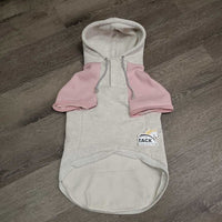 Dog Sweatshirt Hoodie *vgc, mnr hair & stains, curled/folded cuffs
