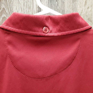 SS Polo Shirt, 1/4 Button Up *vgc, mnr hair