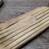 Pr Peacock Safety Stirrup Irons, grips, 2 leather keepers *gc, clean & dirty, stains, NO elastics, scuffs, scratches
